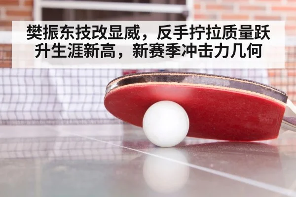 樊振东技改显威,反手拧拉质量跃升生涯新高,新赛季冲击力几何